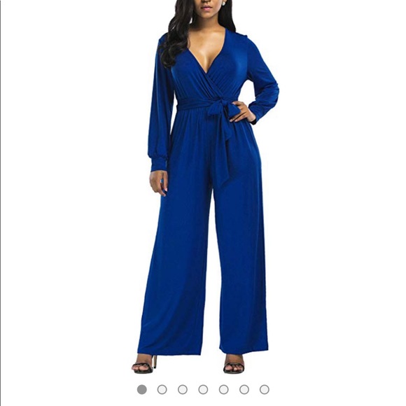amazon royal blue jumpsuit